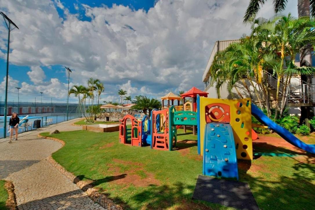 Luxuoso Flat Lake Side Com Vista Para O Lago Brazíliaváros Kültér fotó