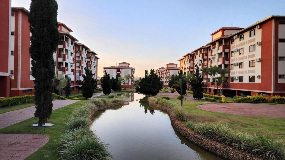Luxuoso Flat Lake Side Com Vista Para O Lago Brazíliaváros Kültér fotó
